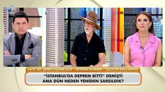 İstanbul yine sallandı! Üşümezsoy'dan yeni açıklama: 1999'dan bu yana söylediği hiçbir senaryo çıkmadı