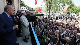 Gümrükçü İshak Ağa Camii açıldı! Erdoğan: Uzun ve titiz bir çalışmanın eseri