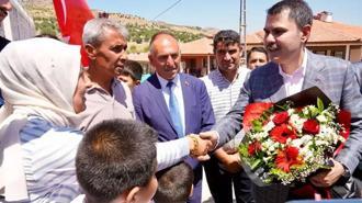 Bakan Kurum'a Zey Köyü'nden teşekkür: 'Koskoca bir dağ delindi, bir şehir merkezi açıldı'