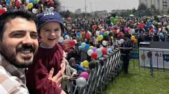 Kanseri yenen küçük Ali Asaf’ın balonları gökyüzünde