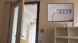 Prizde gizli kamera rezaleti! Işığı takip etti, düzenek ortaya çıktı