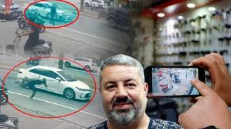 Sırtında demir borularla yürüyordu! Ölümden dönülen an: Resmen havada uçtu