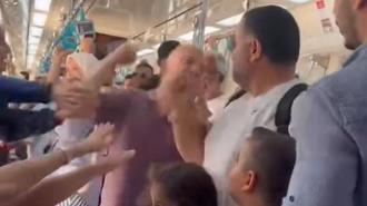 Marmaray’da yer tartışmasında kavga; iki çocuklu yolcunun burnunu kıran şüpheli adliyeye sevk edildi