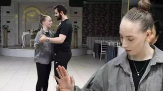 Ukraynalı Lena, düğününde Ege Zeybeği oynamak için hazırlıklara başladı