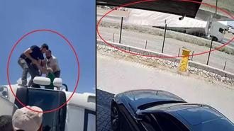 Virajı alamayan TIR devrildi, sürücüyü vatandaşlar kurtardı