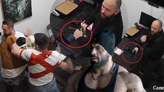 ‘Vur' emri kamerada! Silah çekip milli sporcuya saldırdılar