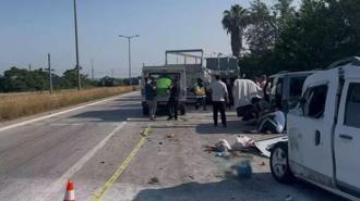 Hatay'da kamyon 3 araca çarptı! Ölü ve yaralılar var