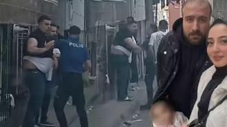 Dayı, 4 yaşındaki yeğeninin olduğu arabaya kaldırım taşıyla saldırdı