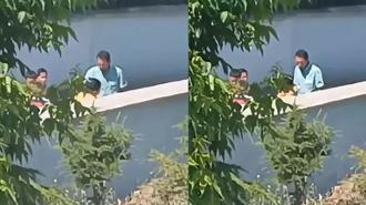 Müdür yardımcısı okul bahçesinde öğrenciye dehşeti yaşattı