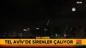Tel Aviv'de sirenler çalıyor
