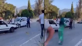 Kaza sonrası dehşet saçtı! 5 kişilik aileyi bıçakladı