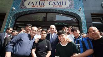 TBMM Başkanı Kurtulmuş, Belçika Diyanet Vakfını ziyaret etti
