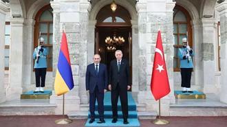 Cumhurbaşkanı Erdoğan Ermenistan Başbakanı Paşinyan'ı kabul etti