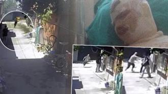 Cani amca! Yeğenininin üzerine benzin döküp yaktı, dehşet anları kamerada