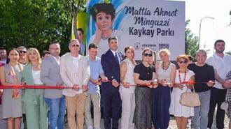 Ataşehir'de Mattia Ahmet Minguzzi kaykay pisti açıldı