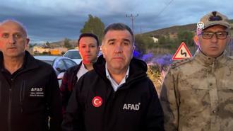 Vali Eldivan: Yaralılardan kadın kazazedeyle görüştüm. Kendilerini kurtaracağımız yönünde bir beyanımız oldu