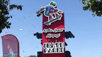 Bakan Bak, 'Mattia Ahmet Minguzzi Skate Parkı’ açılışına katıldı