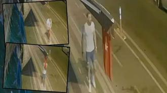 Dükkanda asılı bayrağı çıkarmıştı! Turist hakkında işlem yapıldı
