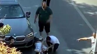 Amerika'dan getirdiği otomobil ile trafiğe çıktıktan 10 dakika sonra yayaya çarptı