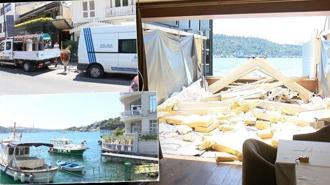 İstanbul Boğazı'nda kaçak yapılara yıkım! Aralarında ünlü mekanlar da var