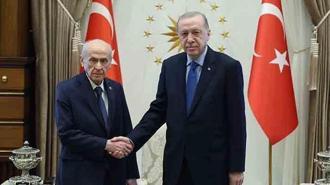 Cumhurbaşkanı Erdoğan, Bahçeli'yi kabul etti