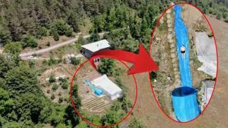 Köye aquapark yaptı