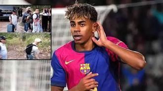 Barcelona’nın yıldızı Lamine Yamal'ın partisinde skandal görüntü!