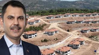 Bakan Kurum görüntüleri paylaştı! İki katlı köy evleri tamamlandı