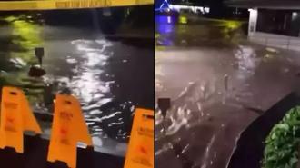 Depremin ardından Havaii'de tsunami dalgaları kıyıyı vurmaya başladı