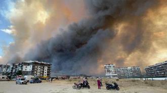 Çanakkale'de orman yangını hastaneye yaklaştı