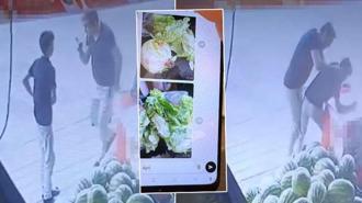Bekçiden market çırağına 'marul' dayağı! Beğenmedi, dükkana gelip dövdü