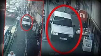 Otomobiliyle kaldırımdan ilerledi! Çeşitli maddelerden ceza uygulandı