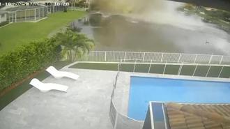 ABD'de uçak gölete düştü! Can kaybı var