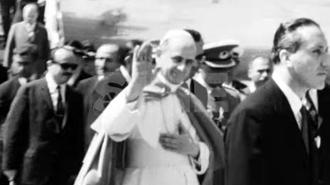 Türkiye'ye ilk Papa ziyaretinin görüntüleri paylaşıldı