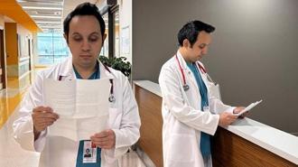En ilginç mesai! Aynı anda iki doktor: Hastanede beklerken çift gördüklerini zannedenler oluyor