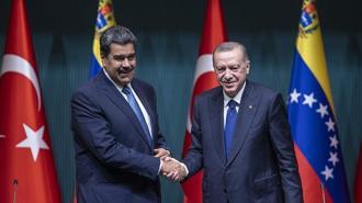 Cumhurbaşkanı Erdoğan, Venezuela Cumhurbaşkanı Maduro ile görüştü