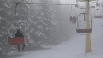 Uludağ'da göz gözü görmüyor