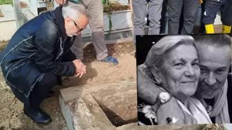 Levent Özdilek'in acı günü! Annesini son yolculuğuna uğurladı