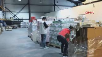 Antalya’da tarihi geçmiş gıdaların piyasaya sürülmek üzere etiketinin değiştirildiği depoya baskın