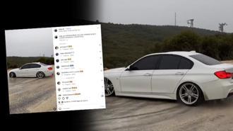 Drift yaptığı videoyu sosyal medya hesabından paylaşan sürücüye ceza
