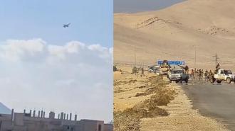 Humus'ta sıcak dakikalar! Suriye ve ABD'li askerlere ateş açıldı, savaş uçakları havalandı