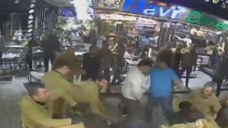 Fatih'te esnaf arasındaki kavga kamerada; 2 gözaltı