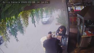 Restorandaki klimanın dış ünitesi patladı