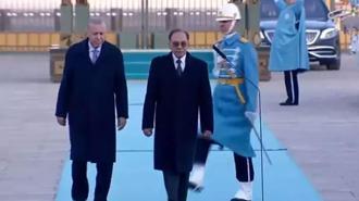 Cumhurbaşkanı Erdoğan, Malezya Başbakanı Enver İbrahim’i resmi törenle karşıladı