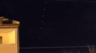 Starlink uyduları Bursa semalarında görüntülendi