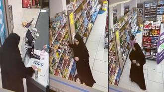 Sultangazi’de akılalmaz hırsızlık! Market çalışanının unuttuğu telefonu alıp alışveriş yaparak çıktı