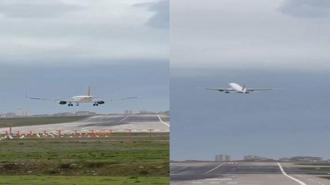 Sabiha Gökçen Havalimanı’nda hava trafiğine lodos engeli