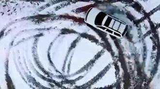 Asma kilidi kırıp girdi! Cami avlusunda drift atan sürücüye şok ceza