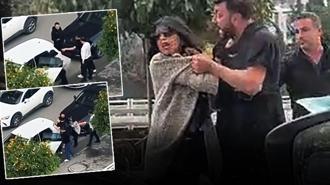 Önce darp etti sonra aracını ezdi! Boşanma aşamasındaki eş, trafiğin ortasında dehşet saçtı