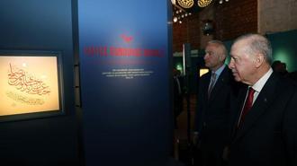 Cumhurbaşkanı Erdoğan, Hane İslam Eserleri Sergisi Açılış Programı'na katıldı